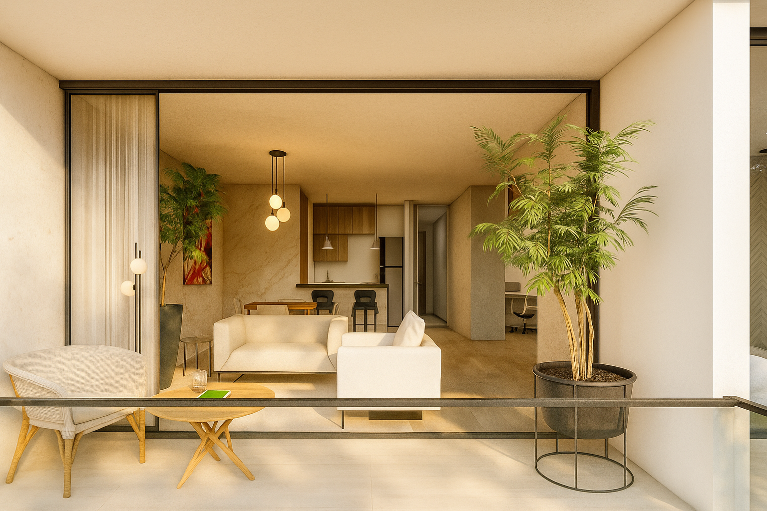 terraza faro apartamentos